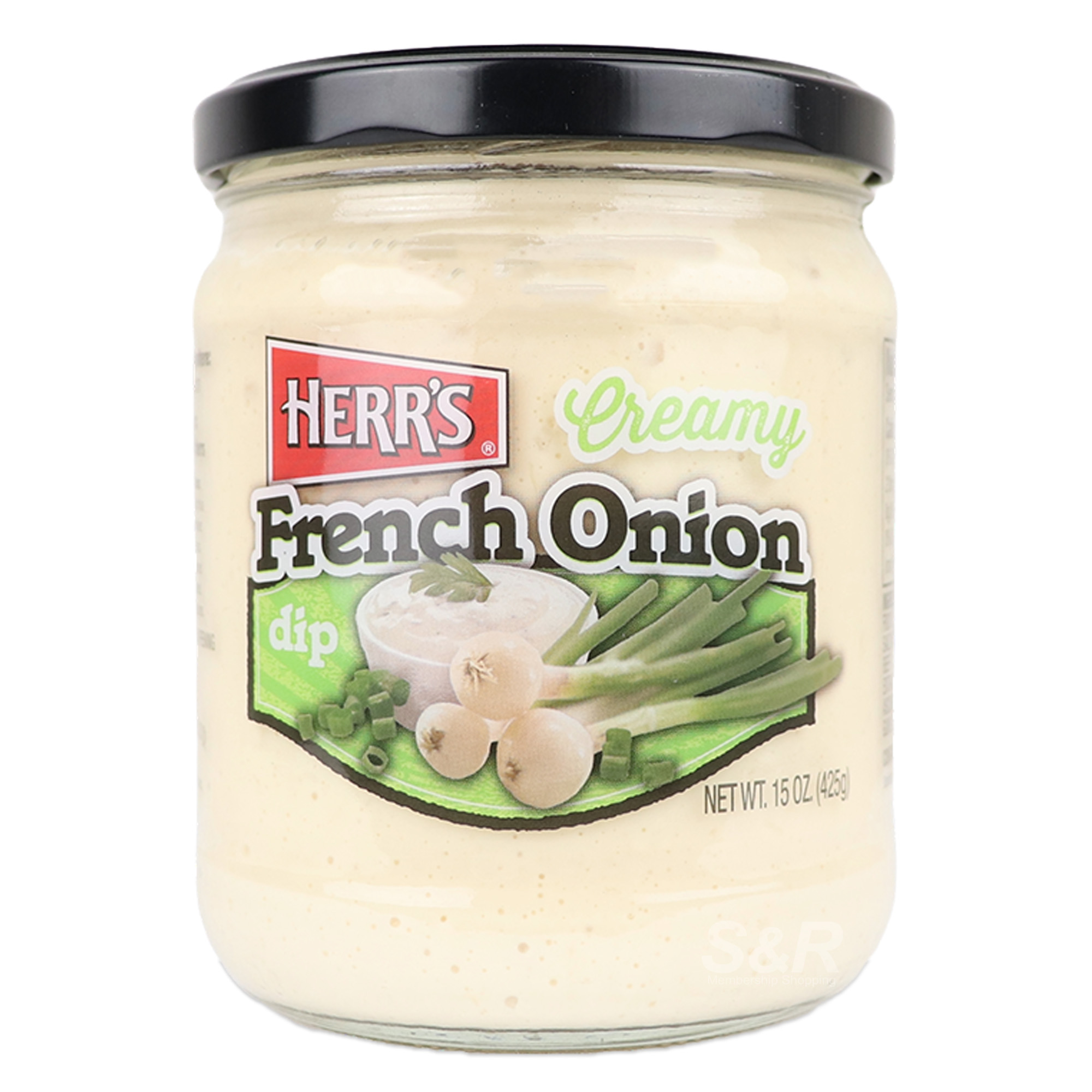 Herr's Creamy French Onion Dip 425g